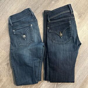Hudson Collin Flap Skinny Blue Denim Women's Jeans